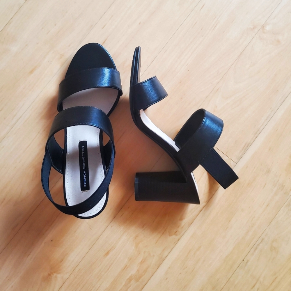 French Connection Open Toe Heel